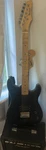 Davison Single Hum Type Electric Guitar Black 6-STRING. Fixed Price $40.00.