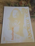 Andrew York Sunburst For Classical Guitar Rare Sheet Music. Fixed Price $17.50.