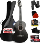Beginner Acoustic Guitar Kit, 3/4 Junior Size All Wood Instrument With Full Acce. Fixed Price $123.99.