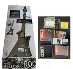 First Act ME3061 Black String Electric Guitar With Amplifier. Fixed Price $190.00.