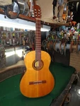 Aria Model A-586 Natural Gloss Finish Classical Nylon String Acoustic Guitar. Fixed Price $399.99.