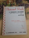 Pascual Roch School Of Tarrega Vol# Classical Guitar Rare BOOK,143 Pages. Fixed Price $125.00.
