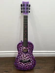 First Act Discovery Select Edition Girls Acoustic Guitar Purple/pink Leopard Euc. Fixed Price $35.00.
