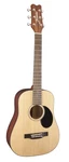 Jasmine JM10-NAT Mini Natural Travel Acoustic Guitar With Gig Bag. Fixed Price $189.00.