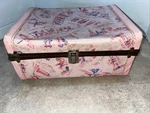 1950 Happy Times Travel Case Going Places, Enjoy Yourself. Handle Missing.. Fixed Price $20.00.