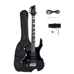 Glarry Flame Left Hand Hsh Electric Guitar Pickup Shaped Pack Strap Picks. Fixed Price $73.85.