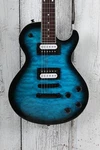 Dean Thoroughbred X-qm Electric Guitar Quilt Maple Top Trans Blue Burst. Fixed Price $344.40.