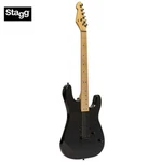 Stagg Metal Series Solid Mahogany Electric Guitar All Black Sem-one Bk. Fixed Price $219.99.