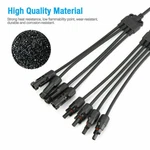 Usa Solar Panel Y Branch Cable Connection Waterproof Adapter Connector Extension. Fixed Price $6.99.