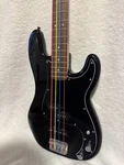 Black 2019 Fender Bass Guitar W/ GA-10 2021 Portable Amplifier. Fixed Price $240.00.