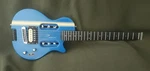 Traveler EG-1 Electric Guitar Blue W Racing Stripe Bag. Fixed Price $350.53.