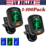 Lcd Clip On Chromatic Acoustic Electric Guitar Bass Ukulele Banjo Violin Tuner. Fixed Price $294.00.