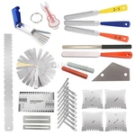 Guitar Luthier Tools File Fret Crowning Dressing Rocker Straight Edge Ruler Set. Fixed Price $11.59.