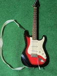 Kona Stratocaster Red Sunburst 38" Electric Guitar W/ Strap Nice. Fixed Price $100.00.
