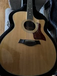 Taylor 414-CE Grand Auditorium 6-STRING Acoustic-electric Natural W/ Hard Case. Fixed Price $1299.00.
