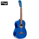 Stagg SCL50 3/4-BLUE Size Student Nylon Classical Acoustic Guitar. Fixed Price $149.99.