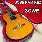 Spain Jose Ramirez 3CWE Cutaway Acoustic-electric Classical Guitar. Fixed Price $1750.00.