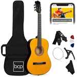 Best Choice Products Beginner All Wood Acoustic Guitar 38IN, Natural. Fixed Price $79.99.