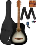 Fender FA-15 3/4-SCALE Steel String Acoustic Guitar Moonlight Burst W/ Gig Bag. Fixed Price $209.99.
