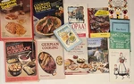 Lot Of 13 European Cookbooks Hungarian French German Polish Dutch Sweedish Greek. Fixed Price $49.99.