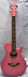 Pink Daisy Rock Wildwood Model 6260 Cutaway Acoustic Guitar - Preowned. Fixed Price $174.99.