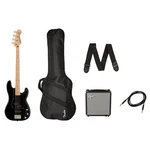 Used Squier Affinity Series Precision Bass Pj Pack W/rumble 15 Amp - Black. Fixed Price $379.99.