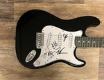 * Rise Against Signed Electric Guitar Tim Mcilrath, Brandon, Zach & Joe. Fixed Price $380.00.