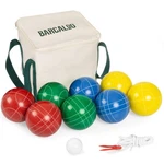 Barcaloo Bocce Set With 8 Resin Multicolor Balls, Pallino, Carry Bag. Fixed Price $46.95.