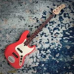 Lakland Classic Series 44-60, Usa-made Passive J Bass Guitar, Fiesta Red. Fixed Price $3230.00.