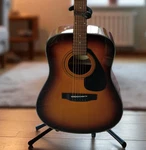 Yamaha F325D Dreadnought Acoustic Guitar Tobacco Brown Sunburst With Bag. Fixed Price $135.93.