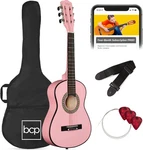 30IN Kids Acoustic Guitar, All-in-one Beginner Starter Kit W/strap, Case, Extra. Fixed Price $67.99.