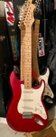 Vintage Harmony H80T Strat Style Electric Guitar Candy Apple Red. Fixed Price $279.99.