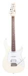 Peavey Raptor Plus Ivory Electric Guitar W/white Pickguard (limited Edition). Fixed Price $179.99.