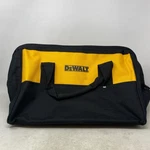 Dewalt 15" Medium Heavy-duty Contractor Tool Bag, Black/yellow (629053-00). Fixed Price $20.99.
