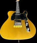 New Lightweight Solid 6 String Cozart Tl. Gold Sparkle Electric Guitar & Gigbag. Fixed Price $300.00.