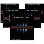 Musician's Gear Electric Nickel Plated Steel Guitar Strings 10-46 5-PACK. Fixed Price $14.99.