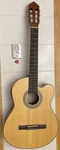 Mint! Lucero LC200CE Acoustic-electric Cutaway Classical Guitar Natural & Gigbag. Fixed Price $255.99.