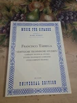 Francisco Tarrega Complete Technical Studies Classical Guitar Rare Book. Fixed Price $75.00.