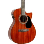 Rogue RA-090 Concert Cutaway Acoustic-electric Guitar Mahogany. Fixed Price $139.99.