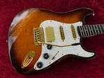 Jay Turser JT-300 Qmt, Quilt Maple Top, Gold Hardware, Custom Wiring, Very Cool. Fixed Price $199.99.