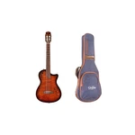 Cordoba Stage Nylon 6-STRING Electric Guitar With Gig Bag (edge Burst). Fixed Price $849.99.