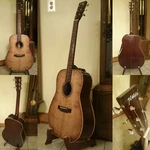 Martin 20+YEAR Old Indian Rosewood Dreadnought Back Custom Diy Guitar Kit/spruce. Fixed Price $524.00.
