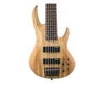Esp Ltd B206 Spalted Maple 6-STRING Bass Natural Satin B-stock. Fixed Price $599.99.