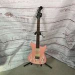 First Act ME4018 Pink Flame Print Electric Guitar. Fixed Price $53.99.