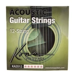 Kona 12 Acoustic Light Guitar Strings Steel Copper Wound KA20 (FVS019937). Fixed Price $12.99.