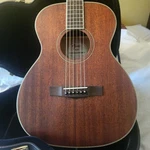 Fender Pm-te Standard Travel Acoustic-electric Guitar Solid Mahogany. Fixed Price $440.00.