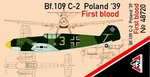 1/48 Messerschmitt BF.109C-2("FIRST Blood",polska 1.IX.1939)- 48720 Amg!. Fixed Price $44.00.