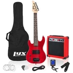 Lyxpro Left Handed 30 Electric Guitar & Accessories - Red. Fixed Price $159.99.