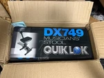 Quik-lok DX-749 Height Adjustable Musicians Stool With Footrest And. Fixed Price $200.00.