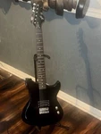 First Act ME431 6-STRING 40 Electric Guitar Gloss Black Finish & Strap Tuned. Fixed Price $94.00.